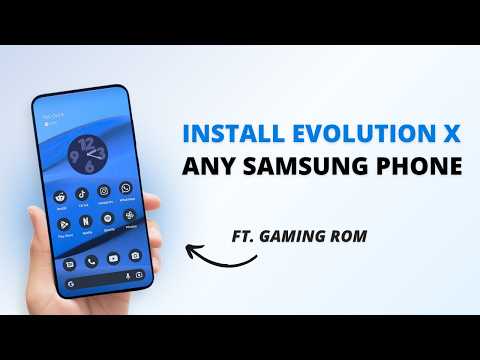 Install Evolution X Custom ROM on Any Samsung Phone (Ft. Gaming Rom)