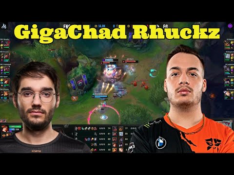 Hylissang Better Watch Out FNC Substitute Rhuckz Was Smurfing At Worlds!!!