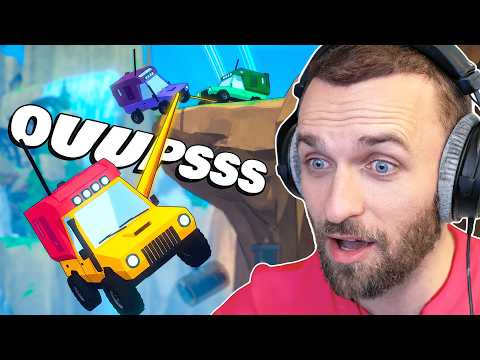 CHAINED TOGETHER EN VOITURES ?! (Dangerous Mountain Together)