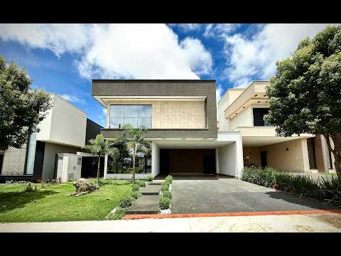 SOBRADO DE ALTO PADRÃO À VENDA NO PARQVILLE PINHEIROS | APARECIDA DE GOIÂNIA | 4 SUÍTES + PISCINA