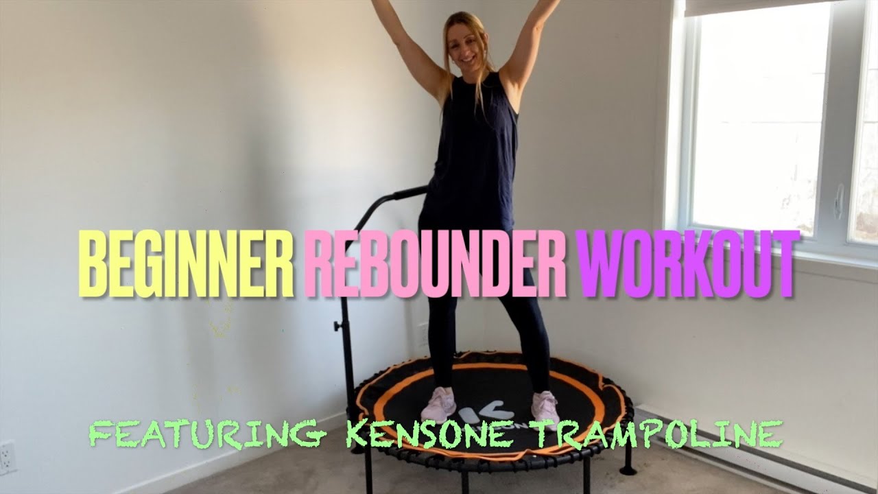 Beginner Rebounder Workout | Kensone Trampoline Fitness Routine