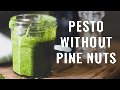 Recette pesto without pine nuts