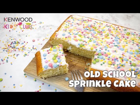 Zak's 'Old School' Sprinkle Cake | Baking with Kids | How to | Recipe | Kenwood Kids Club | Ep128