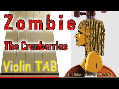 Zombie - The Cranberries - Violin - Play Along Tab Tutorial