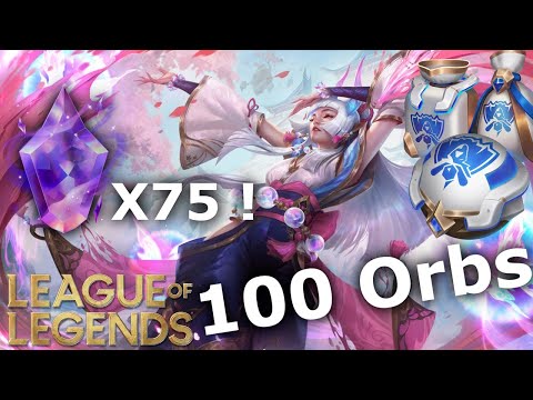 100 Orbs Opening ! + Exclusive Pack + Grab Bags | LoL | Worlds 2022 Event