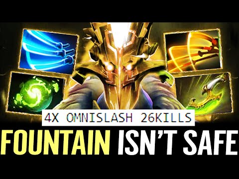 🔥 Juggernaut Refresher WTF 11sec Omnislash — FOUNTAIN is NOT A SAFE PLACE anymore Dota 2 Pro