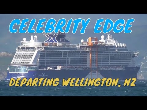 Thumbnail for CELEBRITY EDGE DEPARTING WELLINGTON, NZ 25TH FEBRUARY 2025