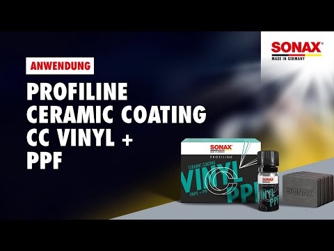 SONAX PROFILINE CC VINYL + PPF: Профессиональное керамическое покрытие для винила и пленки PPF SONAX PROFILINE CC VINYL + PPF: Профессиональное керамическое покрытие для винила и пленки PPF