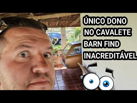 BARN FIND - CARAVAN STD 1979 DE UNICO DONO, NO CAVALETE - REACT - 4K