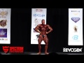 IFBB Bodybuilder Josh Wade Posing On Stage AT The 2016 IFBB Golden State Pro