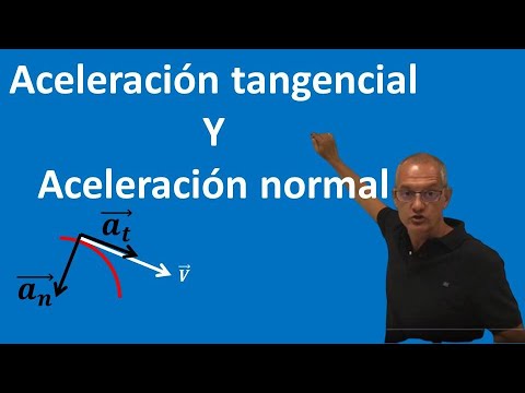 Aceleración tangencial y aceleración normal