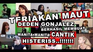 Download lagu Reaksi cewek cantik HISTERIS dengar teriakan Deden Gonjales cover lagu She's Gone   Stealheart  WoW mp3