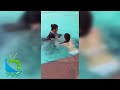 Bollywood Actress Sara Ali Khan Swimming Pool Very Beautiful Girl