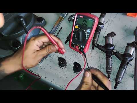 Medicion de Resistencia en Sensor de Presión del Riel BOSCH - DTC P0192 Renault Master 2