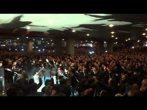 AJAX - Feyenoord ( 3 - 1 ) 22-1-2014 : Entrada Part 3