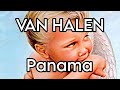 VAN HALEN - Panama (Lyric Video)