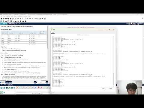 1.6.1 packet tracer - implement a small network