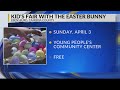 Easter bunny fair for kids coming to Cambria