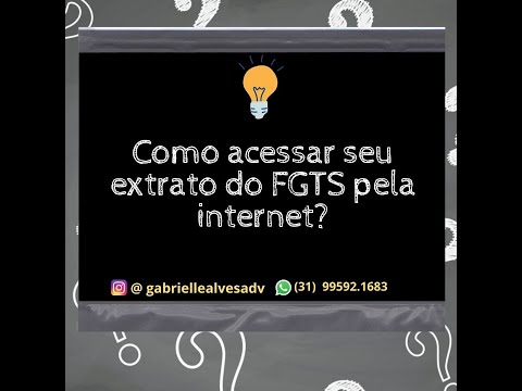 Vídeo: Extrato FGTS pelo gov.br: como acessar e emitir