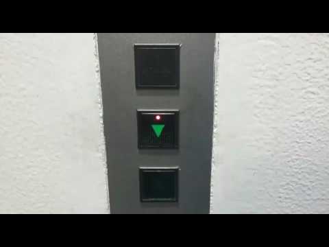 two 1996 Thyssen traction elevators @ Prager Straße 10, Dresden,Germany