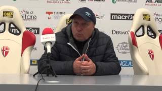 La conferenza stampa di Cesare Albè - Padova Giana 0-2