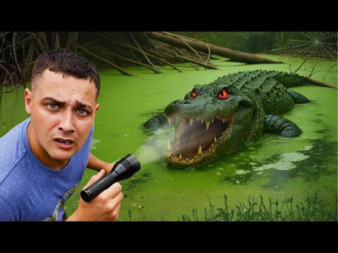 I Found A Haunted Pond With Giant Swamp Monsters... Part 2