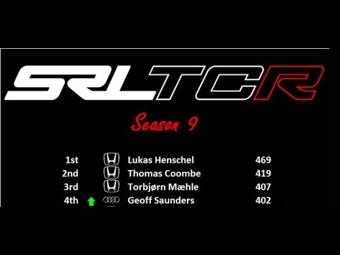 Onboard view, Torbjørn taking on the season finale (R10) of SRL Friday Nights TCR League Season 9
