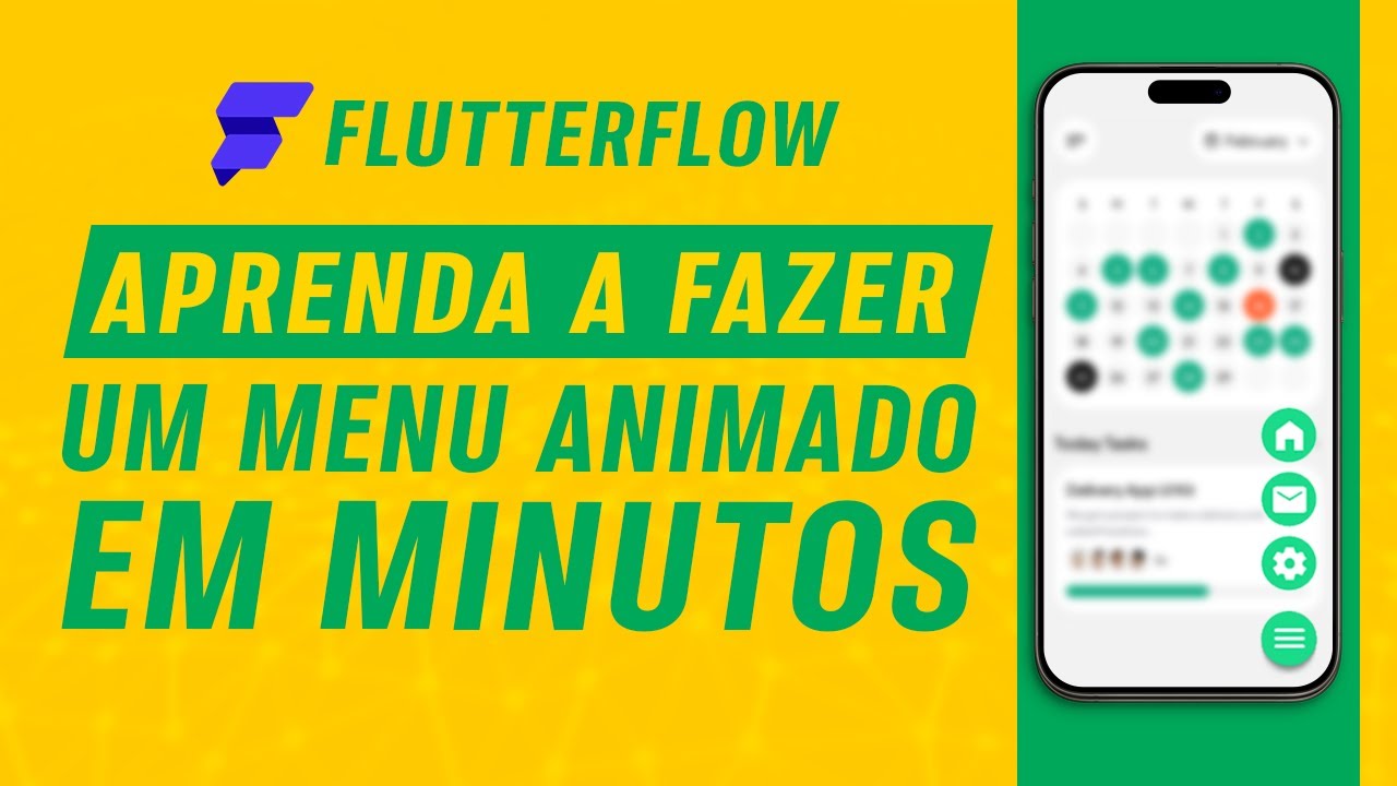 Como Criar um Menu de Navegação Animado no Flutterflow em Minutos