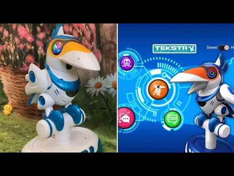 Teksta Toucan Robot Bird Unboxing, Demonstration & Review #robot #robotpet #robottoys