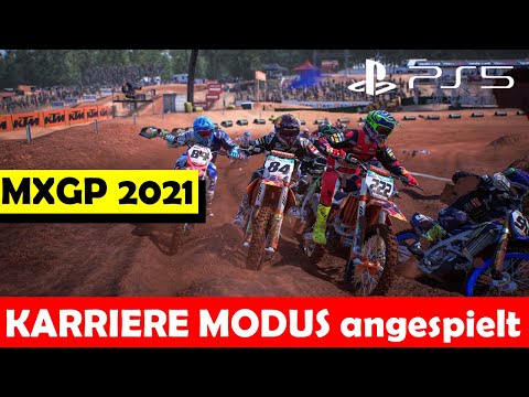 MXGP 2021 - Wir haben den KARRIERE MODUS auf der PS5 angespielt !