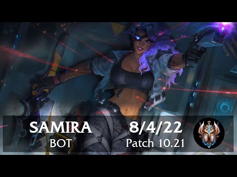 Samira Bot vs Caitlyn | Pinoy Challenger Replay Patch 10.21