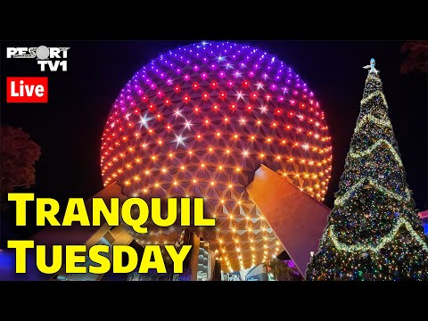 🔴Live: Tranquil Tuesday at Epcot - Walt Disney World Live Stream - 11-28-23