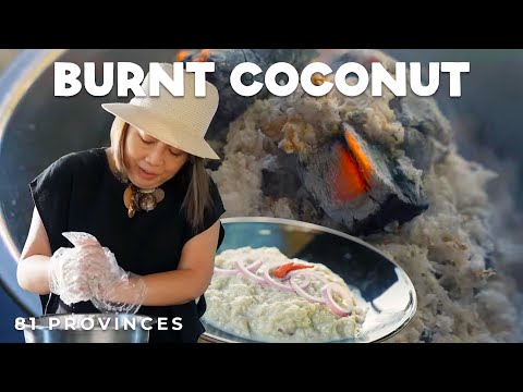 How Burnt Coconut is used in Laguna Philippines (Kulawo and Minanok)