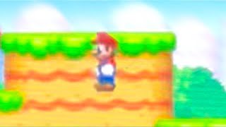 DSマリオで発売17年越しに発見された1-1での壁抜けバグ
