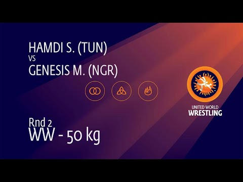 Round 2 WW - 50 kg: S. HAMDI (TUN) v. M. GENESIS (NGR)