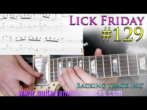 Guitar Lick Friday Week 129 - Speedy Pentatonic lick