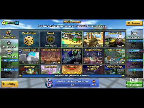 Pixel Gun 3D Samsung A30s Gameplay Part 1