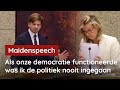 Dit systeem is NIET democratisch! De KEIHARDE maidenspeech van Gideon van Meijeren