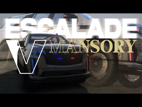 Police Cadillac Escalade V Mansory | FiveM | Debadged Vehicle