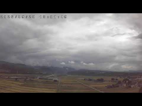 滑川から立山連峰のライブカメラ映像