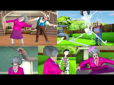 Scary Teacher 3D Version 5.14.1 | All Five Pranks In Fun In The Sun