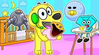 Download lagu Adopting BABY MONSTERS in Roblox! mp3