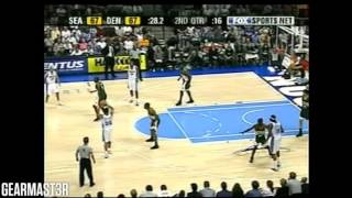 Carmelo Anthony - 41 points vs Supersonics Full Highlights (2004.03.30)