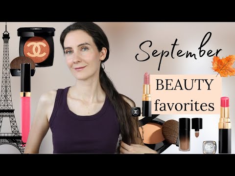 My September Favorites for Natural French Makeup Looks | Chanel makeup |Dior |Sisley & more