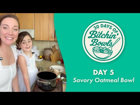 Savory Oatmeal Bowl