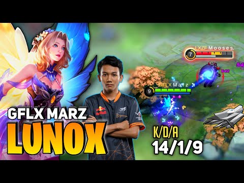 MVP Play ! Insane Burst Damage Lunox | By GFLX Marz - Mobile Legends