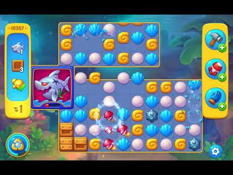 Fishdom Level 10357 - Daily Log #695 | Rodeo Challenge Rewards | New Cards 