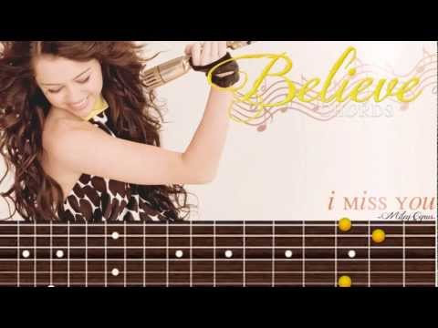 I Miss You - Miley Cyrus