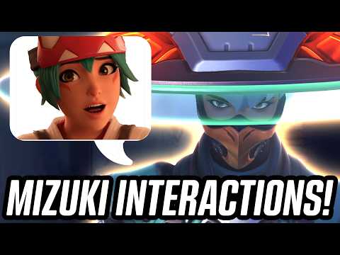 The NEW Mizuki Interactions in Overwatch are CURSED