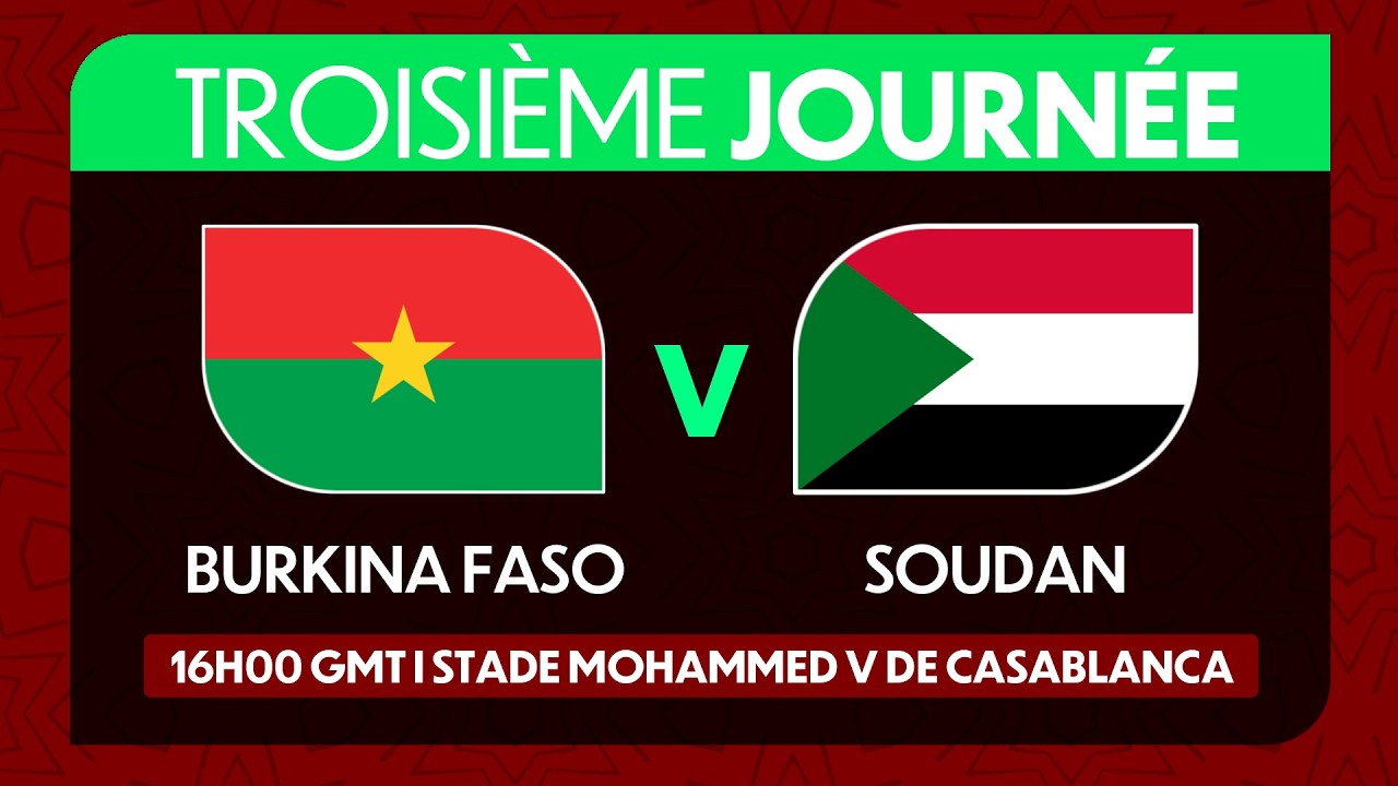 CALENDRIER COMPLET DES MATCHS DE LA CAN 2025